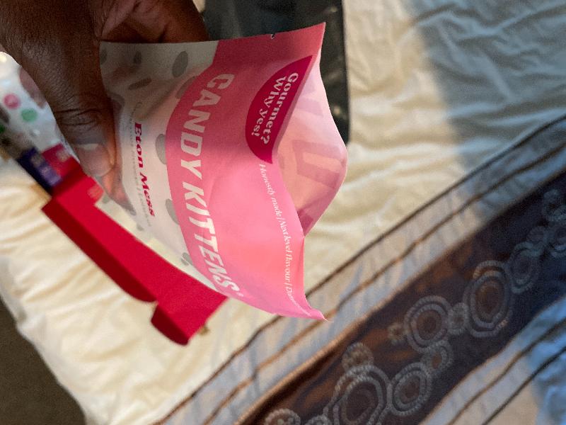 Unfortunately the packaging of the sweets was open upon arrival