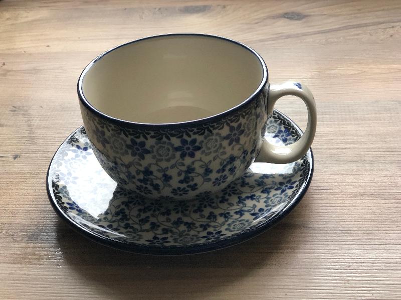 Beautiful saucer and cup