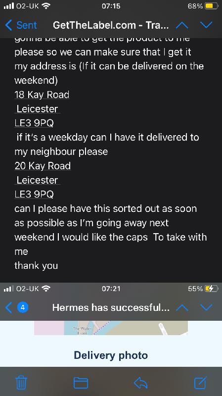 Did not receive my delivery and emailed about it 5 days ago with no reply