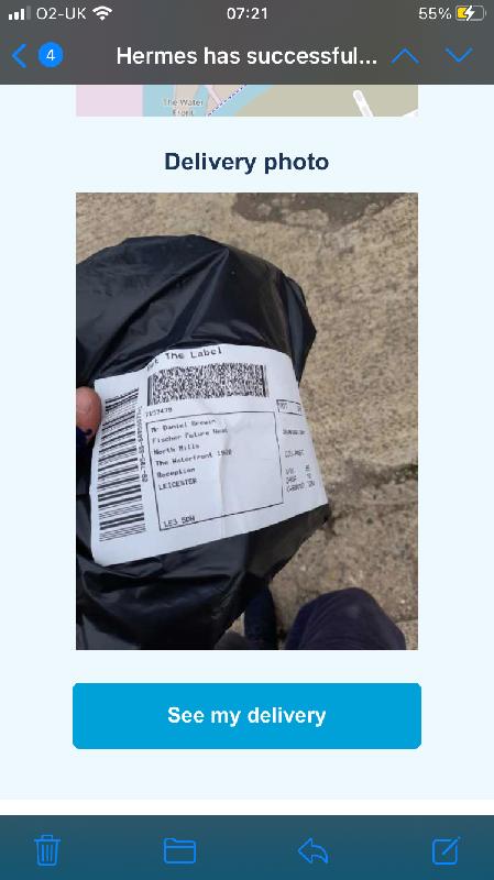 Did not receive my delivery and emailed about it 5 days ago with no reply