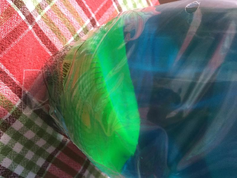 Bouteille Astro avec ressort à l'envers et de travers