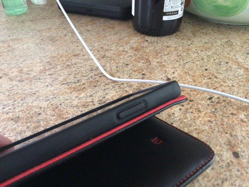 Rubber peeling from case by camera