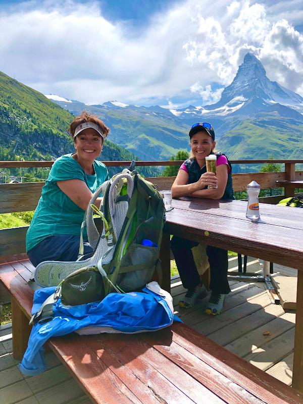 Great trekking through Switzerland