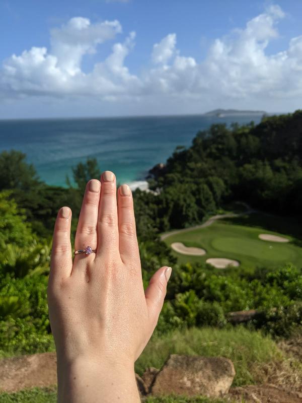 Amazing service, amazing ring.