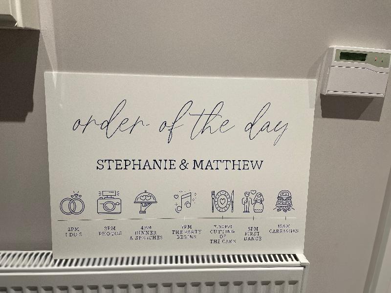 Perfect addition to our special day
