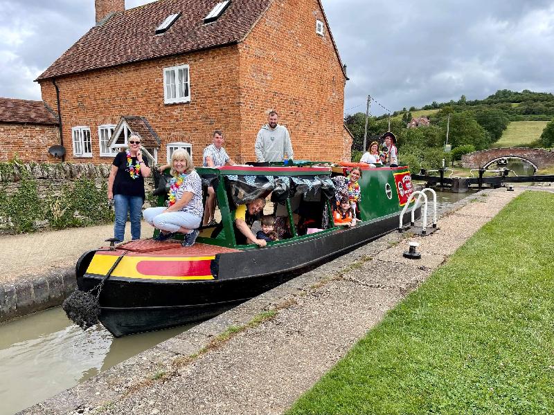 Our party of 10 had a lovely time on Ouzel II, it was such a great day out.