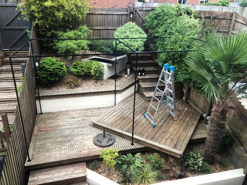 Garden lighting project