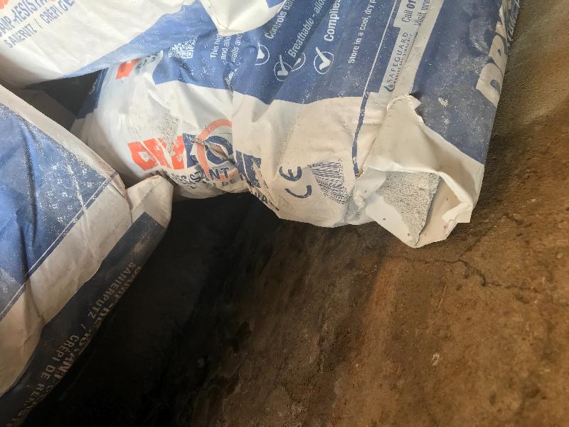 4 bags were burst