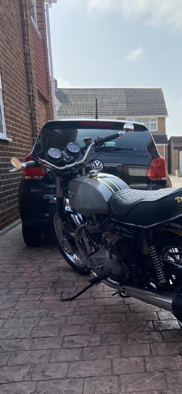 Classic handlebar mirrors