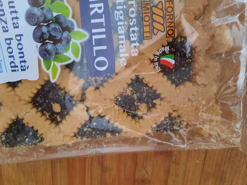 la crostata arrivata  rotta