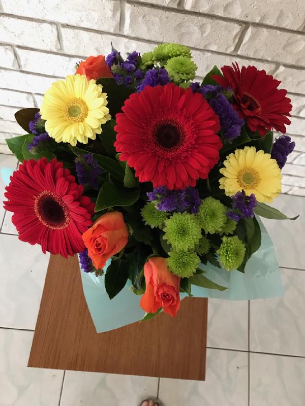 They were lovely. A much needed pick me up for my Mum post cancer free.