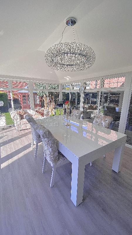 Stunning signature hawkes pool/dining table