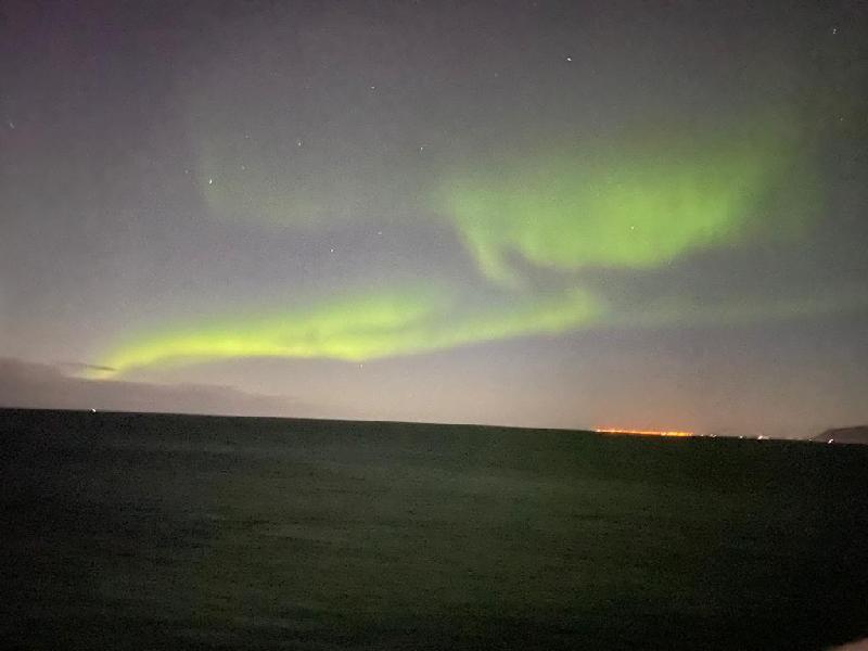 Scenic Iceland And The Northern Lights Winter