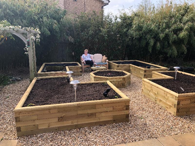 Excellent raised beds