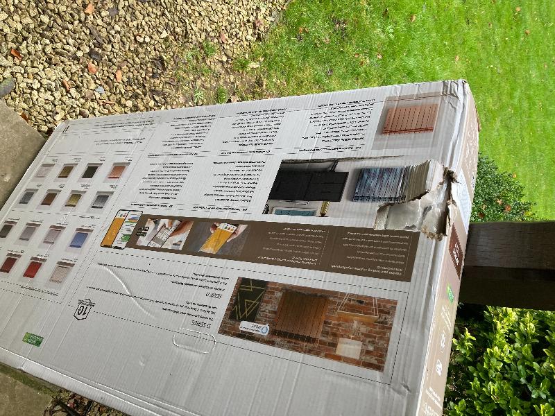 Radiator delivered damaged but prompt customer service to replace