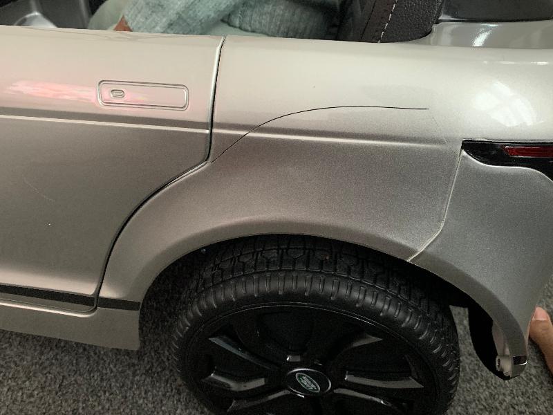 Crack on car door
