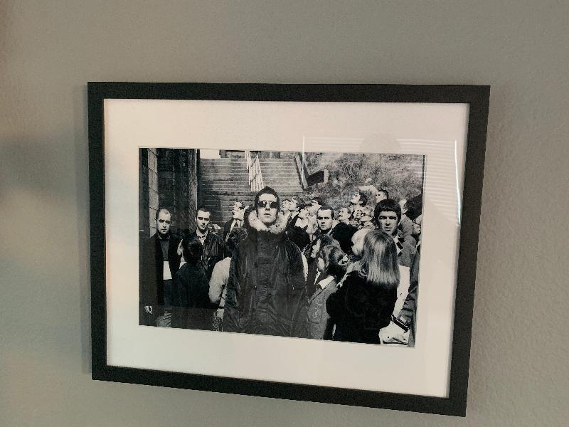 Oasis “D’you know what I mean” photo perfectly delivered. Need I say more?