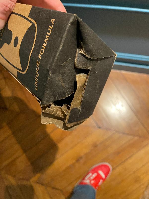 Commande endommagée
