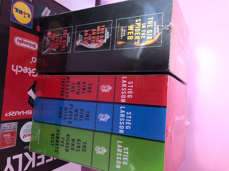 Millennium Series 6 Books Complete Box Set By Stieg Larsson & David Lagercrantz