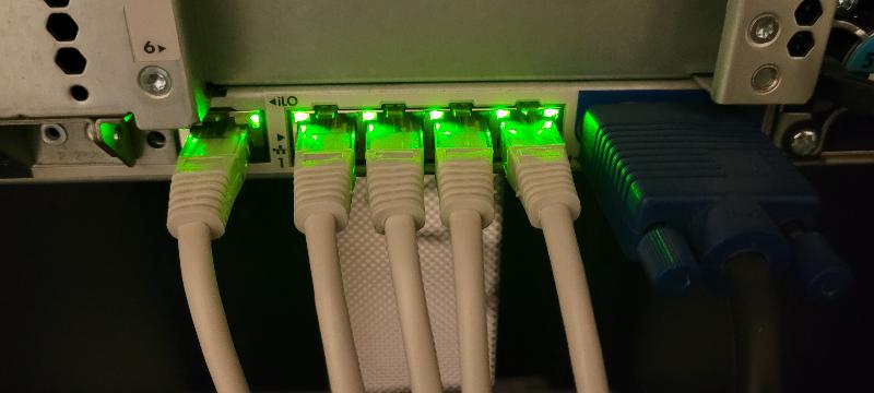 Excellent remote diagnosis of a network cabling issue
