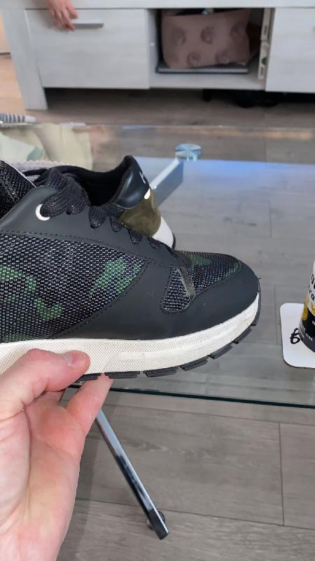 Damaged shoes