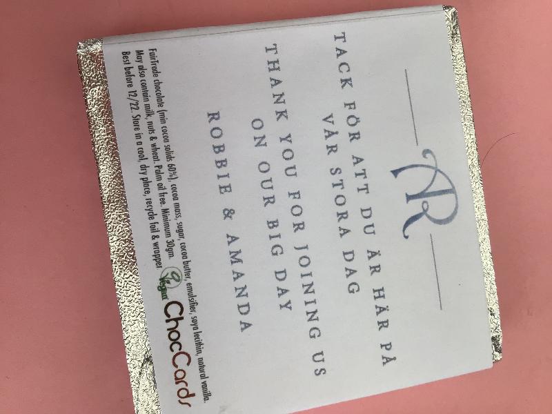Delicious FairTrade chocolate