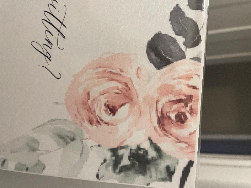 Poor quality printing