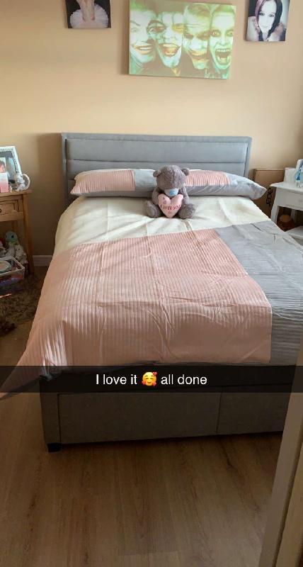 Afton Double Bedframe