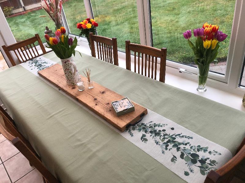 Eucalyptus table runner