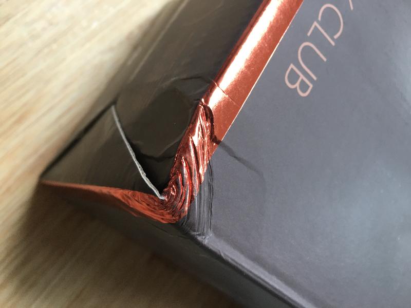 Damaged pre-used packaging - poor after service