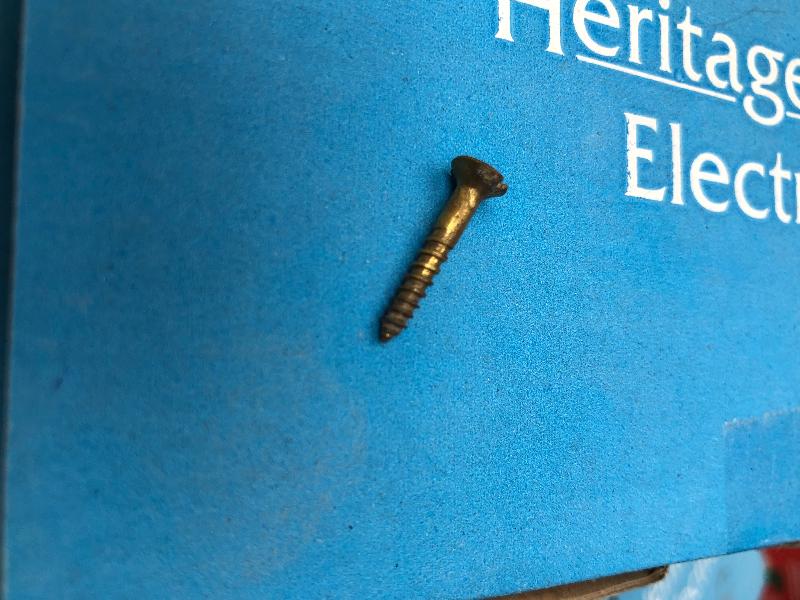 Pity about cheap screws