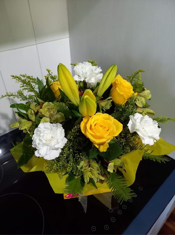 The flowers I ordered were wonderful and my dear friend loved them. They ma
