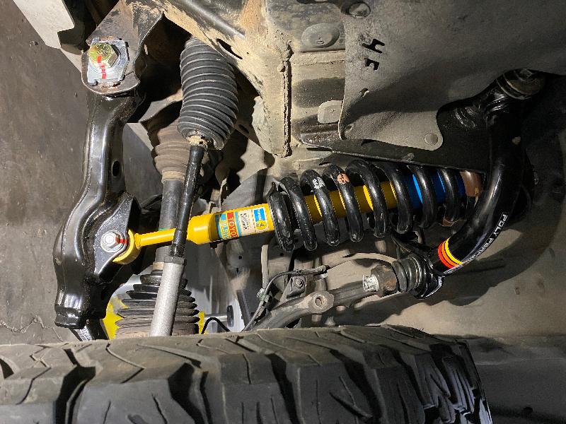 Upper control arms and taco tabs for 2011 Tacoma