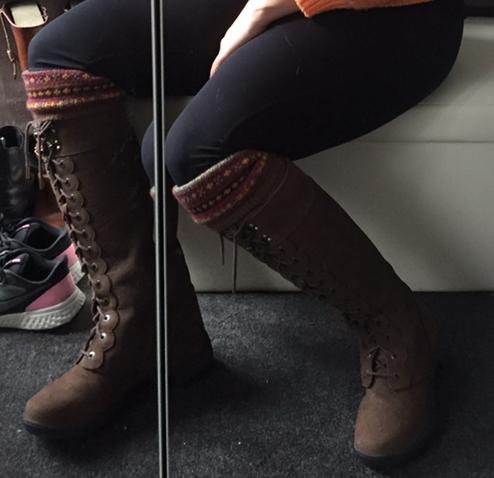 ADMIRAL BOOTS CHOCOLATE LADIES 8