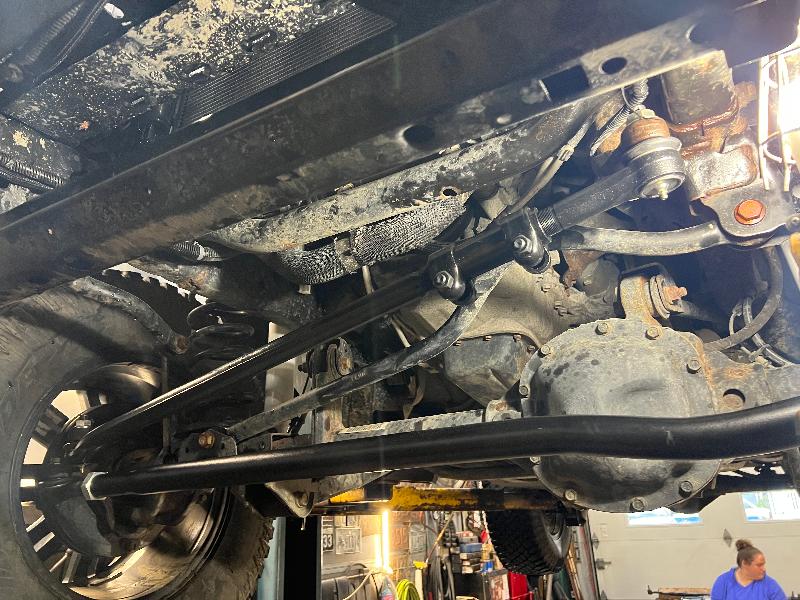 Rock jock steering system
