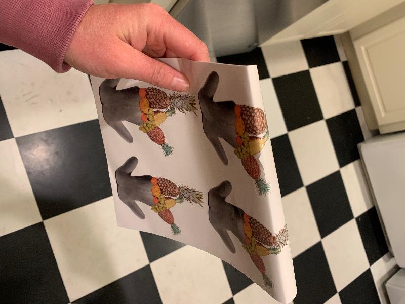 Bent stickers ***