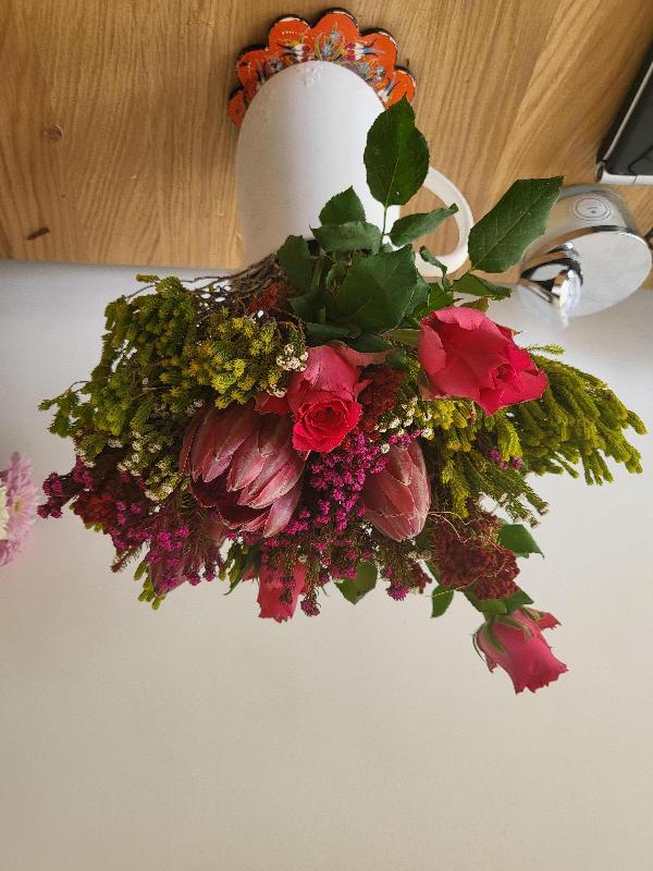 Beautiful flowers. Delivered 3 days late post my birthday