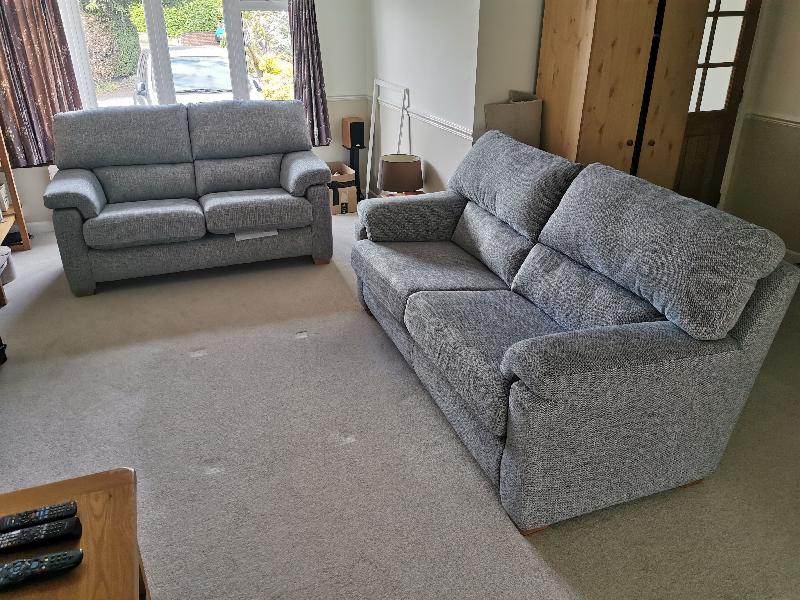 Long lead time but sofas delivered as expected as ordered. No complaints!