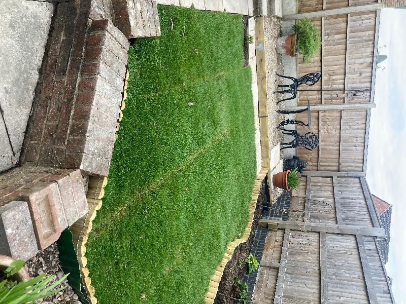 Topsoil and turf