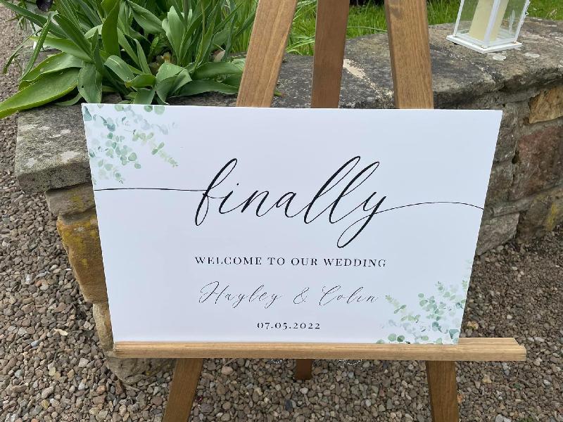 Perfect for my postponed wedding