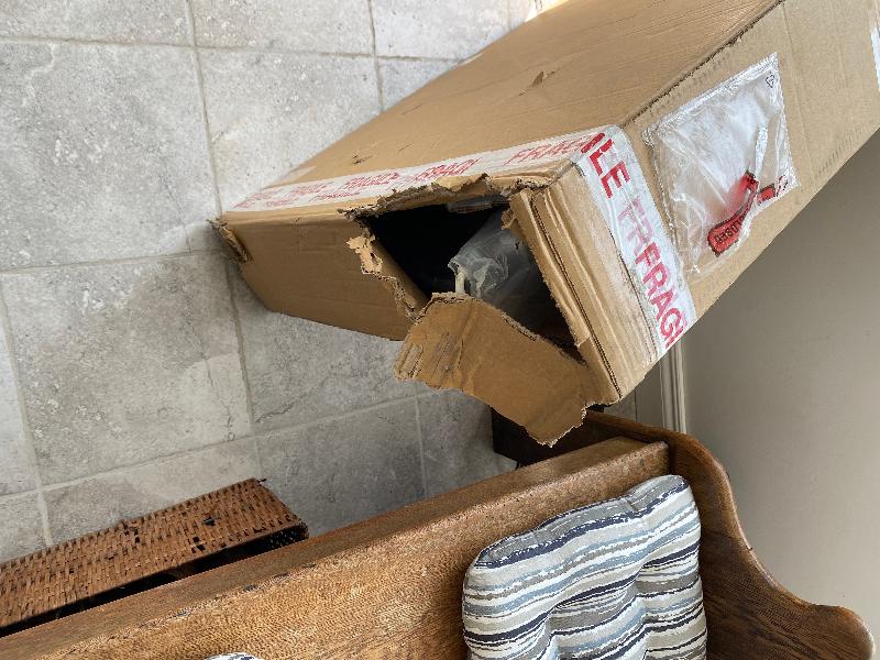 Fantastic service on the telephone .But let down by the packaging on produc