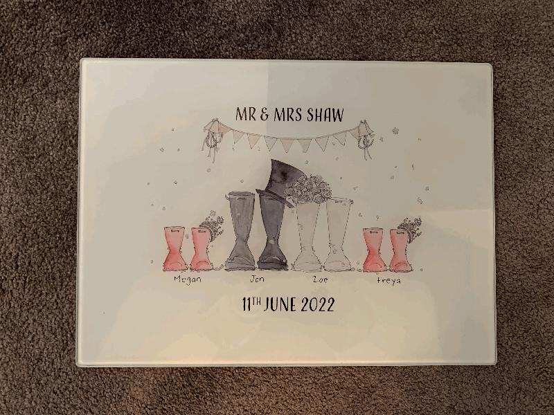 Fabulous wedding present