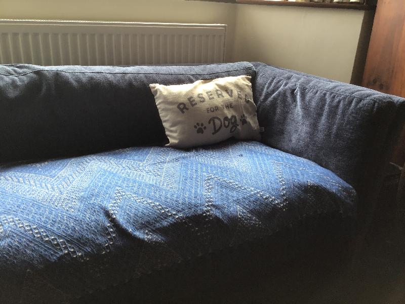 SPTRCB RECYCLED COTTON THROW 127X152CM BLUE (12)