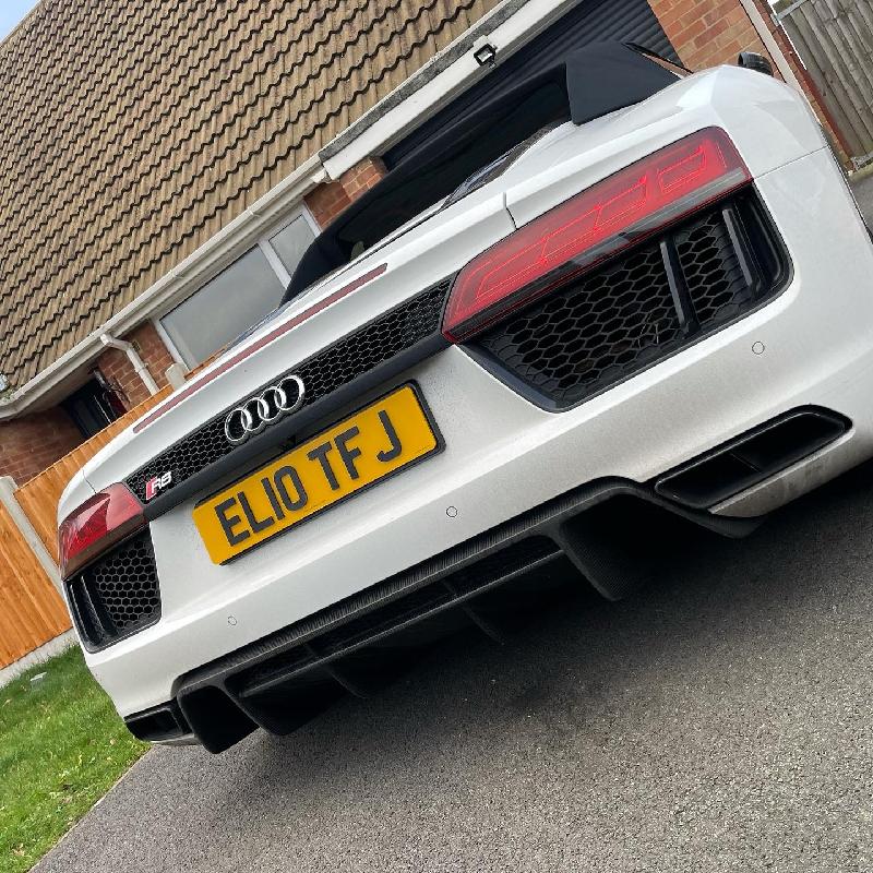 Plates were made whilst I waited and then fitted. Top job!!