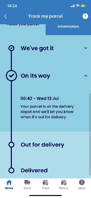I’ve ordered a bracelet from your website it said next day del