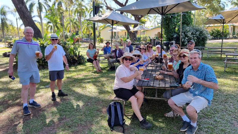 Seeing the crocs and the sunset dinner on Katherine Gorge