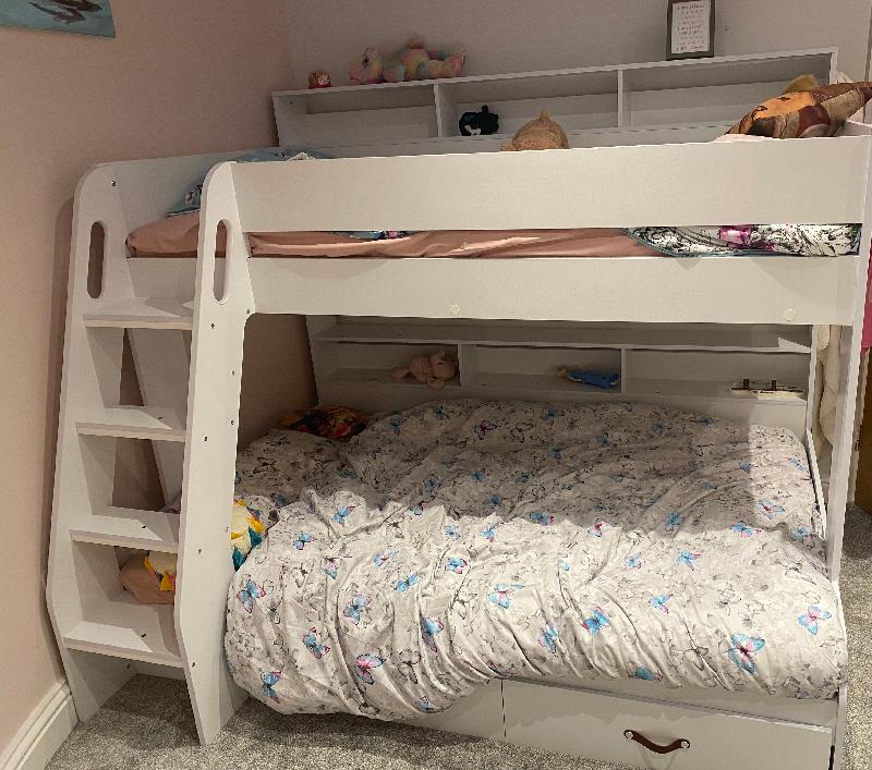Fantastic, sturdy and lovely looking bed. My kids love it.