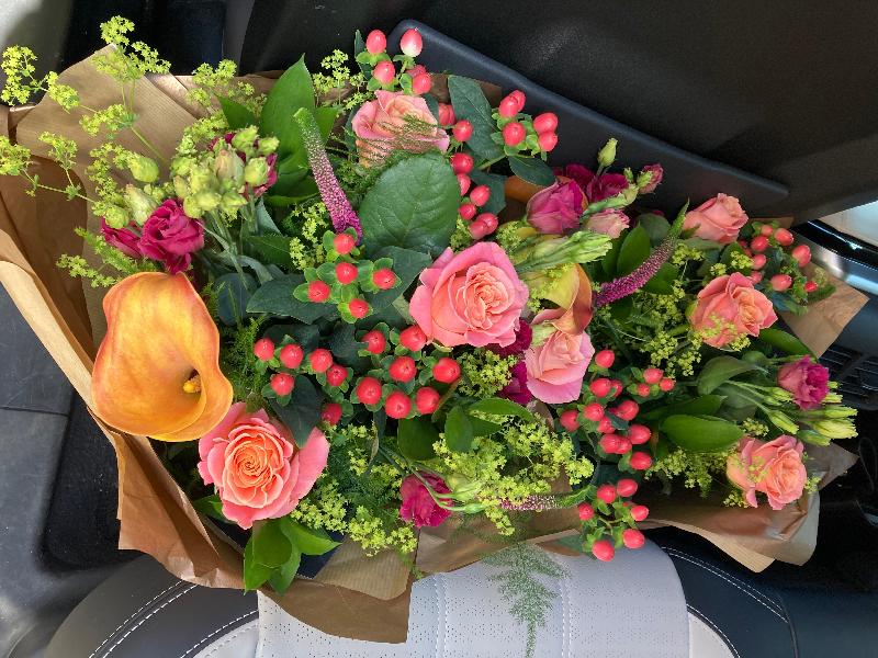 Great friendly service, beautiful flowers