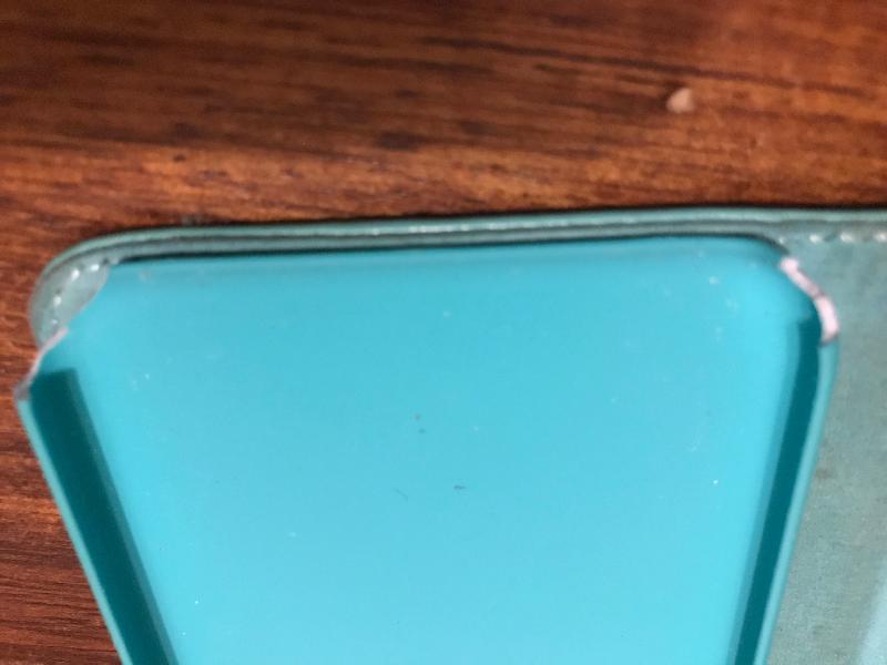 Brittle casing. Soon broke.