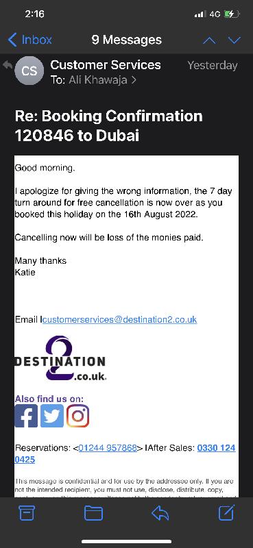 Bad misleading company